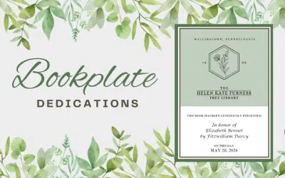 Dedicate a Bookplate